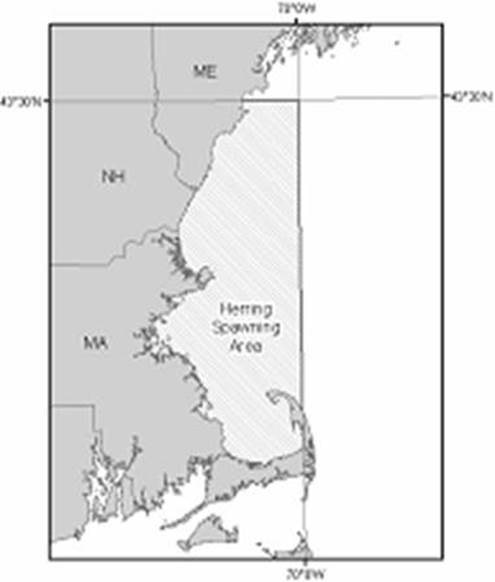 Description: Description: Herring Spawning Area Map